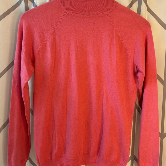 Talbots Women's Pink Turtleneck Sweater - Picture 1 of 4
